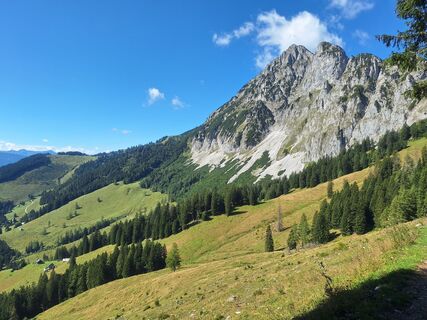 Photo de Sigrid Seiler le long du parcours