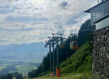 Foto von Monica Bagge entlang der Tour