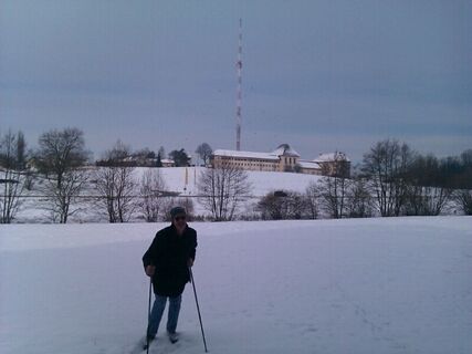 Blick zum Dobler Sender