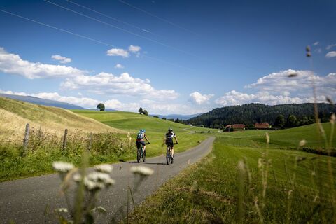 Radfahren in der Zeutschach