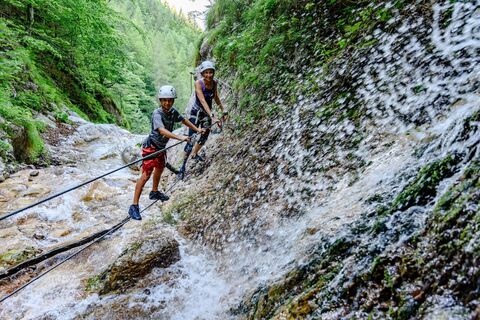 Rotschitza Klamm Klettersteig