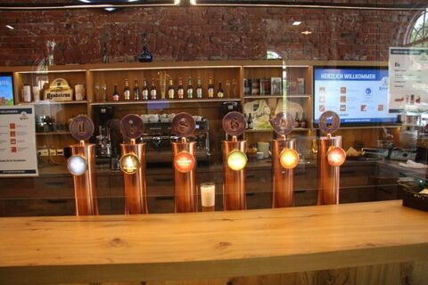 Tresen in der Landskron Brauerei Görlitz