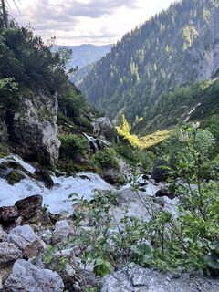 Foto von Edeltraud Sperr entlang der Tour