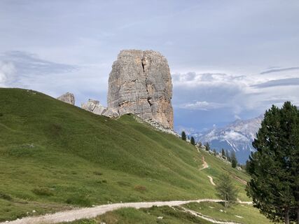 Foto von Marilena Locatelli entlang der Tour
