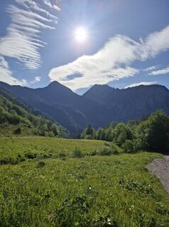 Photo de Miha Gros le long du parcours