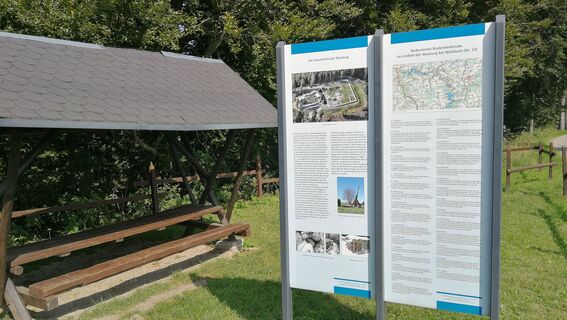 Unterwegs zur Raubritterburg Wysburg