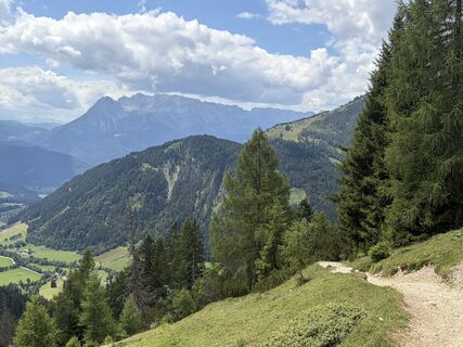 Foto von Ines Köhler entlang der Tour