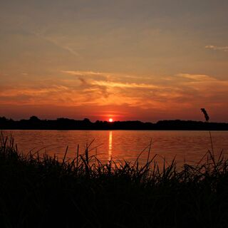 Abendstimmung am Gartower See