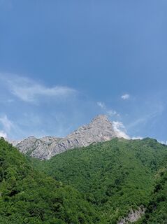 Foto von Aner entlang der Tour