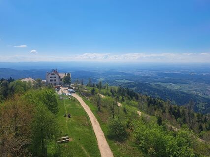 Fotografia z Sabine Krohn na trase