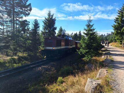 Foto van Dennis Hübner langs de tour