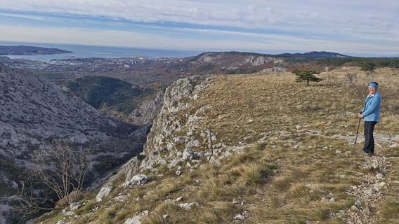 Foto von Štefan Jenko entlang der Tour