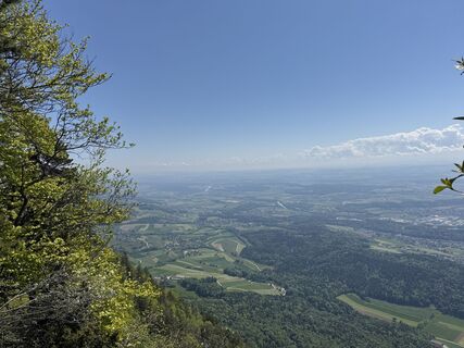 Foto von Hans Schneider entlang der Tour