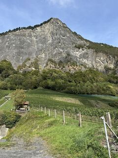Foto von Cyrill Bischof entlang der Tour