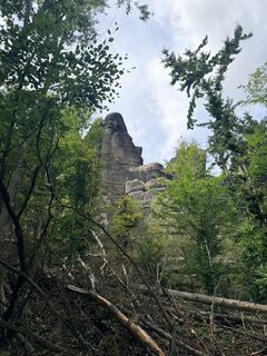 Foto von Paul entlang der Tour