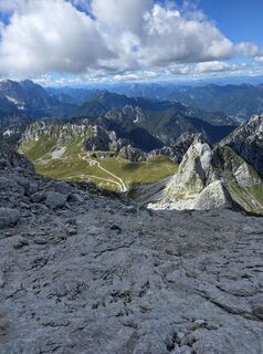 Fotografia z Florian Dürnegger na trase