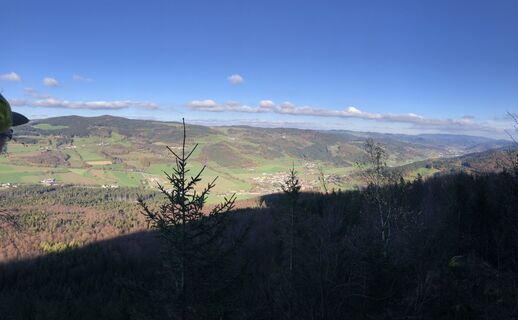 Foto von Carina Pfeiffer entlang der Tour