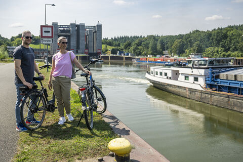 Elbe-Seitenkanal am Schiffshebewerk Scharnebeck