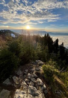 Photo de Aurelian Böhler le long du parcours