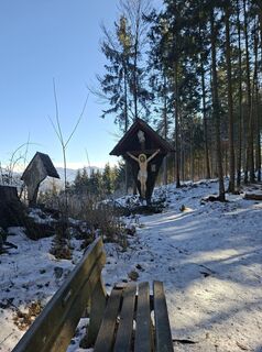 Foto von Manu entlang der Tour