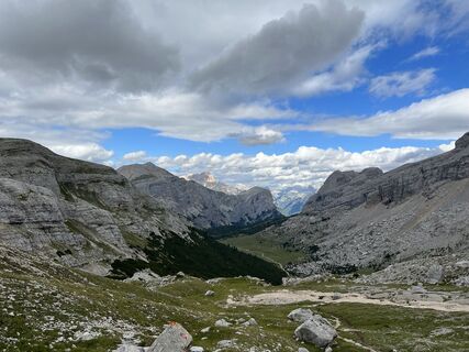 Foto von Nicola Biancardi entlang der Tour