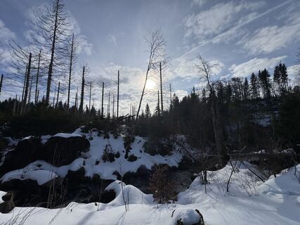 Foto de Ronald Bartel a lo largo del recorrido