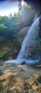 Photo de Markus sasse le long du parcours