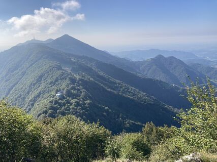 Foto de Marilena Locatelli a lo largo del recorrido
