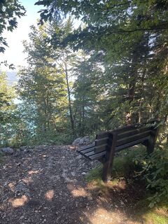 Foto von Birgit Fritsch entlang der Tour