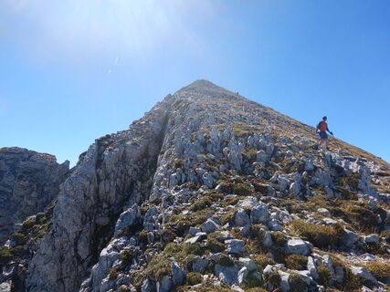 Foto von Christoph Rodler entlang der Tour