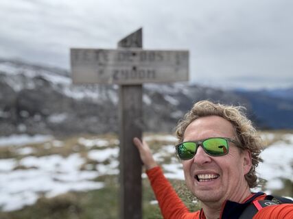 Photo de Niels Kooijman le long du parcours