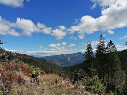 Foto de Žaneta Schelling a lo largo del recorrido