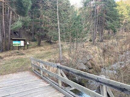 Beginn Weg 3 des Parks