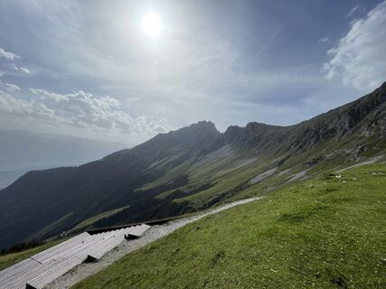 Foto von Chris Jäger entlang der Tour