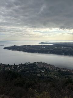 Photo de Agnese Martinelli le long du parcours