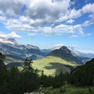 Blick in Richtung Kalbrunnalm