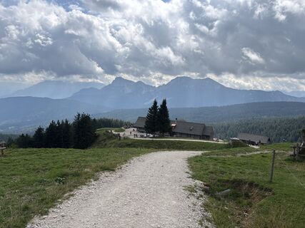 Foto von Heinz Sperl entlang der Tour