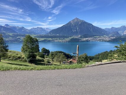 Foto von Heinz Braun entlang der Tour