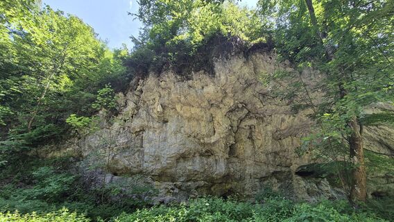 Foto von Claudia Maurer entlang der Tour