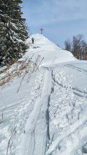 Foto de Daniela Überreich a lo largo del recorrido