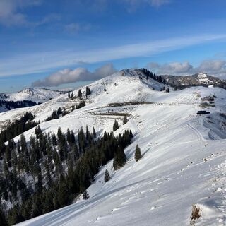Blick auf die Hochplatte