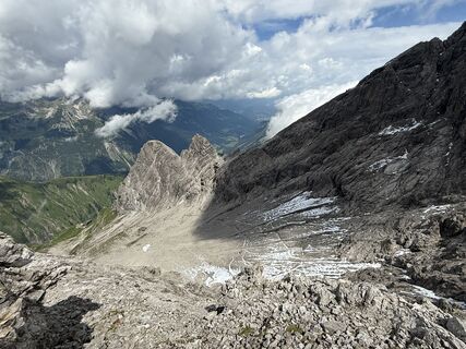 Photo de Norbert Herbig le long du parcours