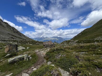 Foto von Nils Gernand entlang der Tour