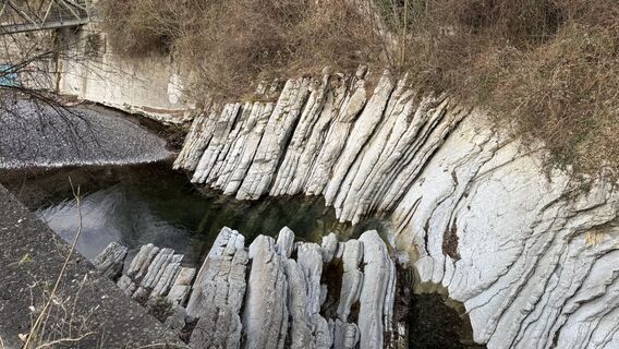 Zdjęcie z Marco Musio wzdłuż trasy