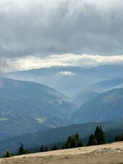 Photo de Georg B. Meier le long du parcours