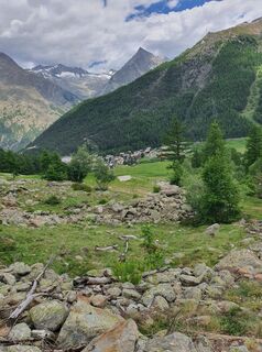 Photo de Michael Leary le long du parcours