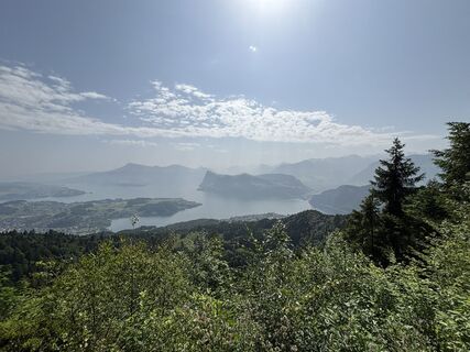 Foto de Dominik Wymann a lo largo del recorrido