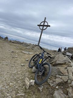 Foto von Anastasiia Senn entlang der Tour