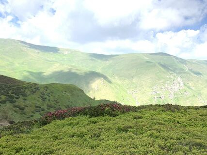 Foto von Toni Lerda entlang der Tour