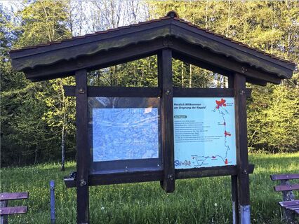 Nagoldursprung Infotafeln